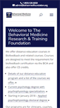 Mobile Screenshot of behavmedfoundation.org